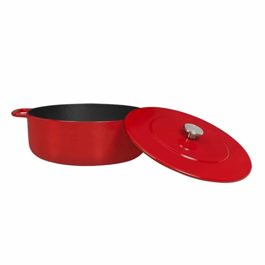 Olla holandesa Combekk Rojo Sous-Chef 28cm - Imagen 5