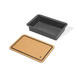 Contenedor con tabla de cortar Weber Works