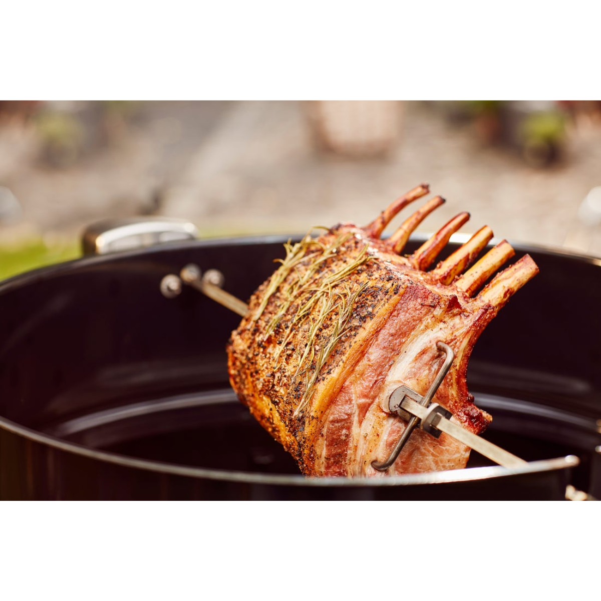 Asador giratorio para barbacoas de carbón Ø 57 cm - Imagen 5