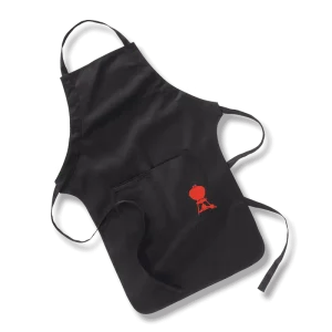 Delantal ajustable negro Weber Original