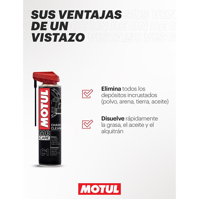 12x Motul MC Care C1 Chain Clean - Imagen 4