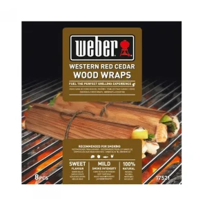 Wraps de Madera de Cedro Rojo Weber