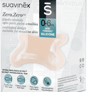SUAVINEX CHUPETE SILICONA FISIOLOGICO ZERO ZERO -2 A 2M