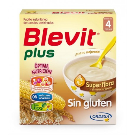 Blevit Plus Superfibra Sin Gluten 600 gr - Imagen 2