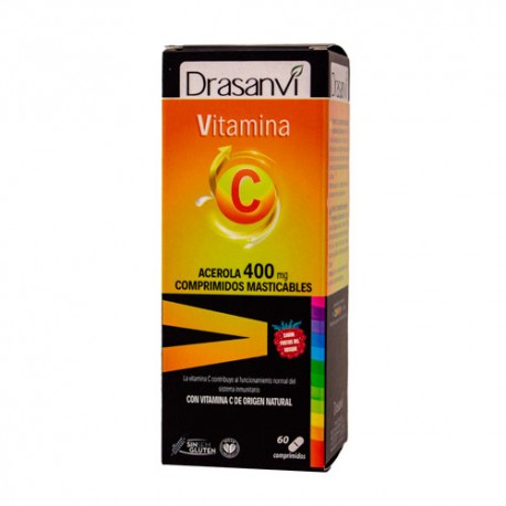Drasanvi Vitamina C 400Mg Masticables 60 Comprimidos - Imagen 2