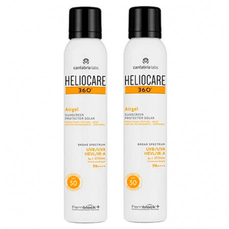 Heliocare 360º Airgel Corporal SPF50 Duplo 2x200ml - Imagen 2