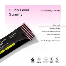101 GLUCO LEVEL GUMMY – sabor Strawberry 40 g