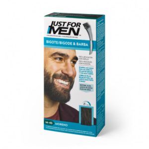 Just For Men Gel Colorante para Bigote y Barba Moreno M-45