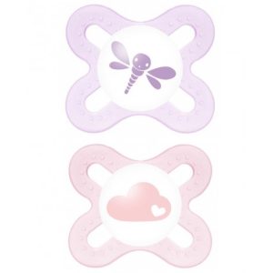 MAM CHUPETE START 0M+ SILICONA 2UDS
