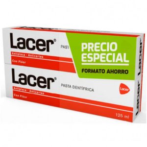 Lacer Pasta Dentrífica Duplo 2x125ml