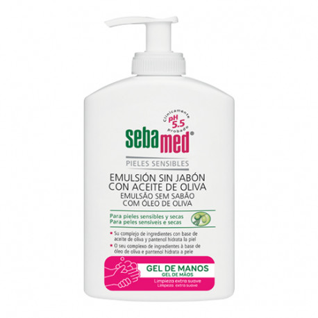 Sebamed Emulsión con Aceite de Oliva Manos 300ml