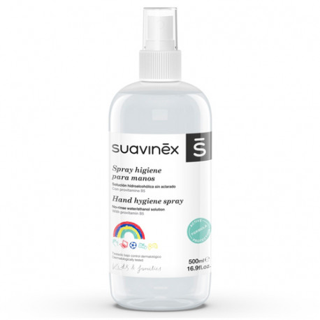 Suavinex Spray Higienizante de Manos 500ml - Imagen 2