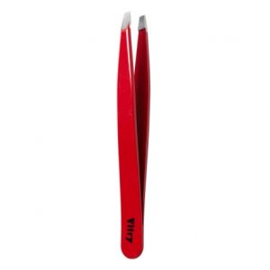 VITRY PINZA PROFESIONAL PUNTA AL BIES 9CM REFERENCIA: 1022C Rojo