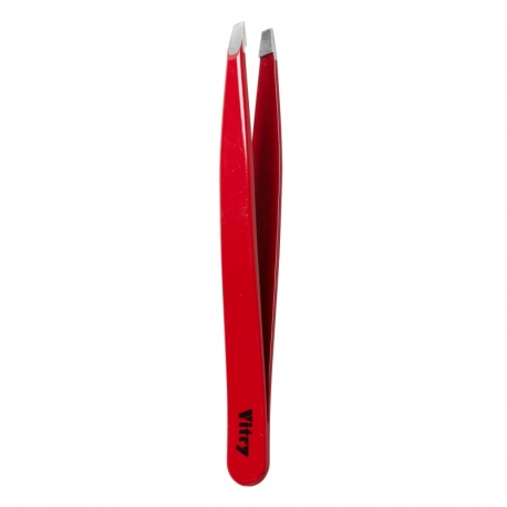 VITRY PINZA PROFESIONAL PUNTA AL BIES 9CM REFERENCIA: 1022C Rojo - Imagen 2
